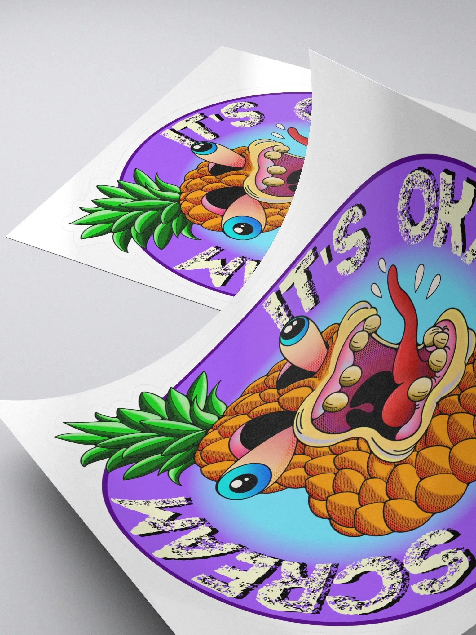 Please Scream: Kiss Cut Sticker product image (4)