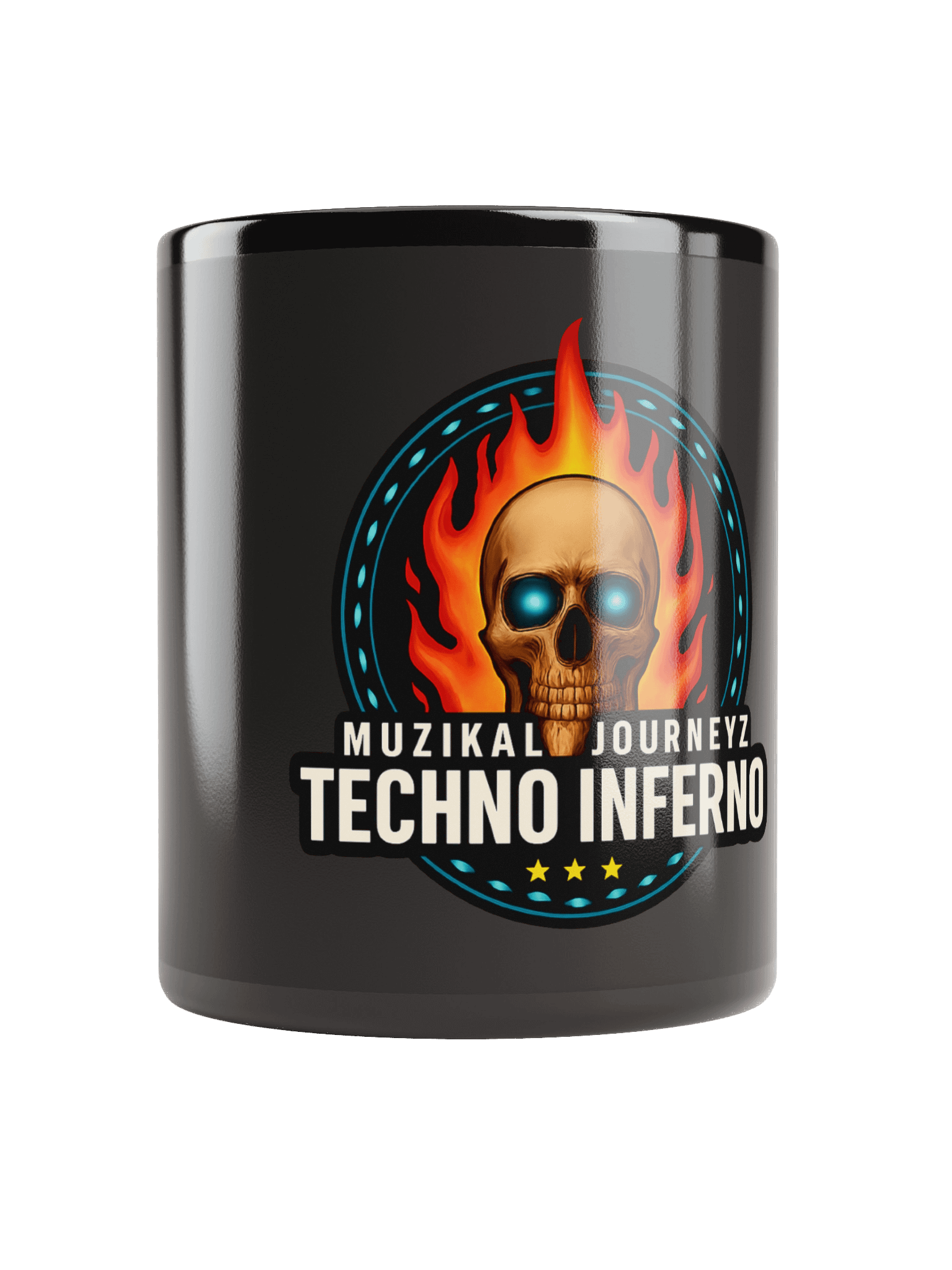Techno Inferno Skull Mug product image (5)