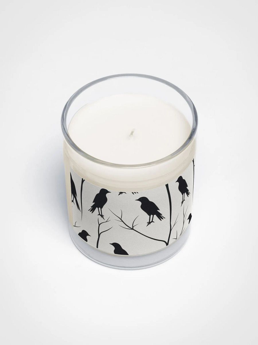 🌙 Cute Crows Motif Soy Candle 🕯️ product image (3)