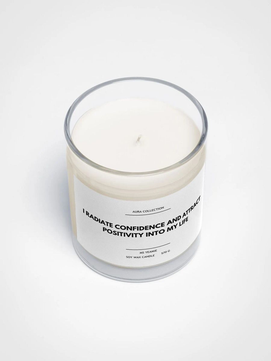 AURA COLLECTION Soy Wax Candle: Radiate Confidence product image (3)