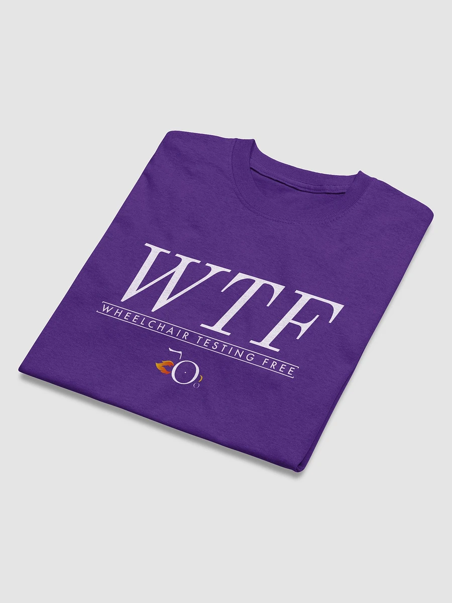 WTF - Wheelchair Testing Free T-Shirt product image (28)