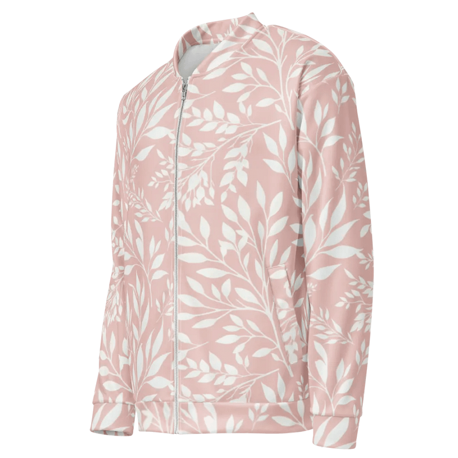 Branches Blush Pink Bomber Jacket product image (6)