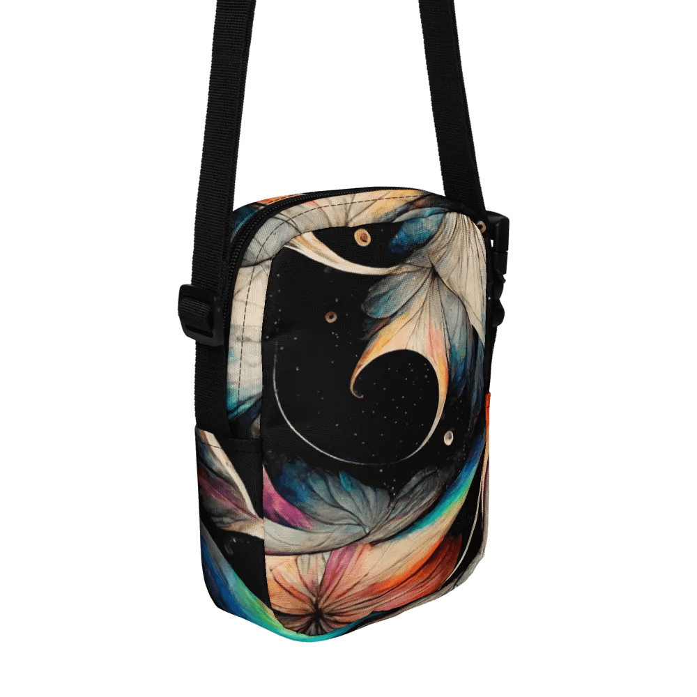 Celestial Feathers All-Over Utility Bag product image (3)