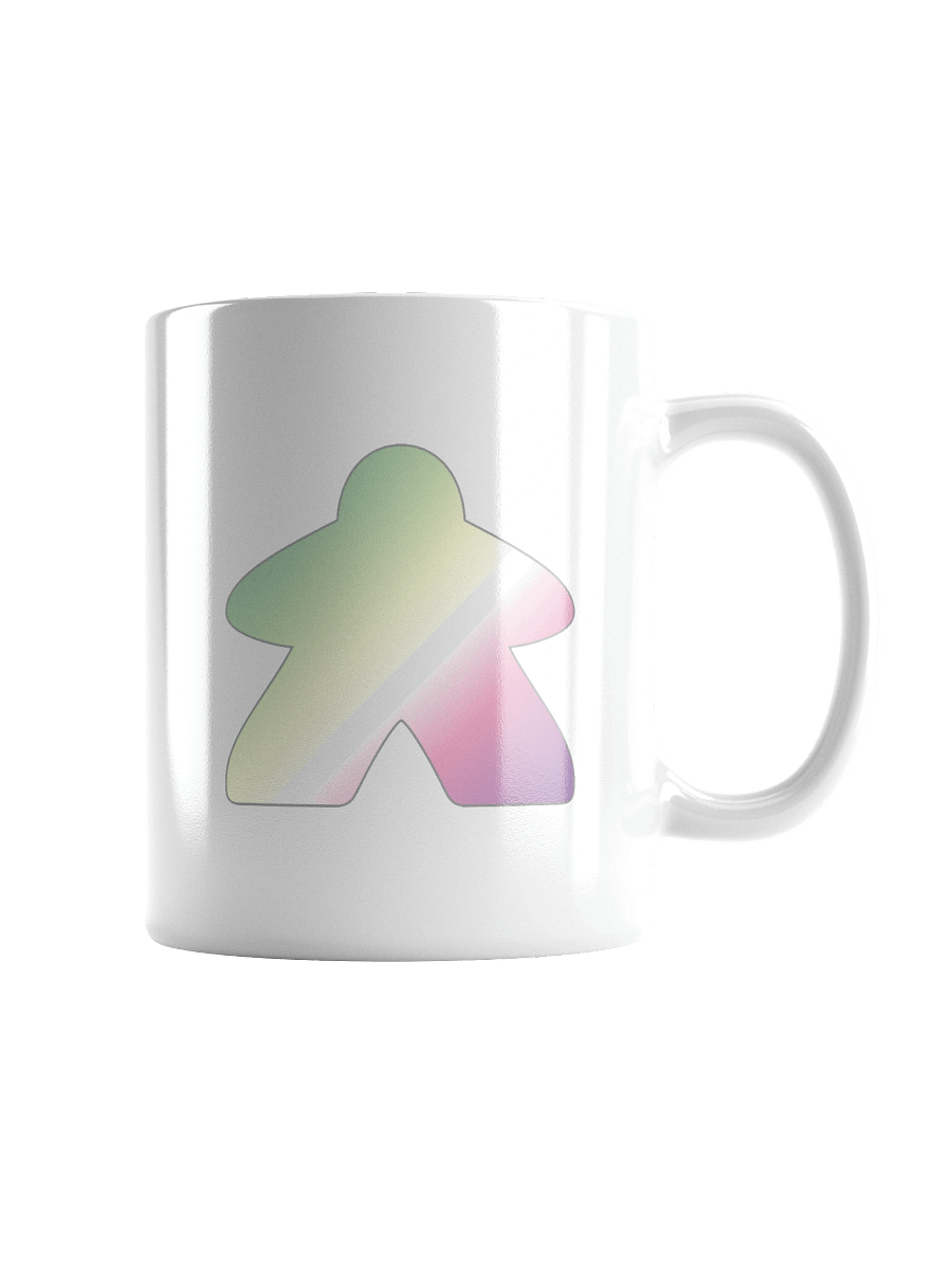 Genderfae Pride Gradient Meeple Mug product image (1)