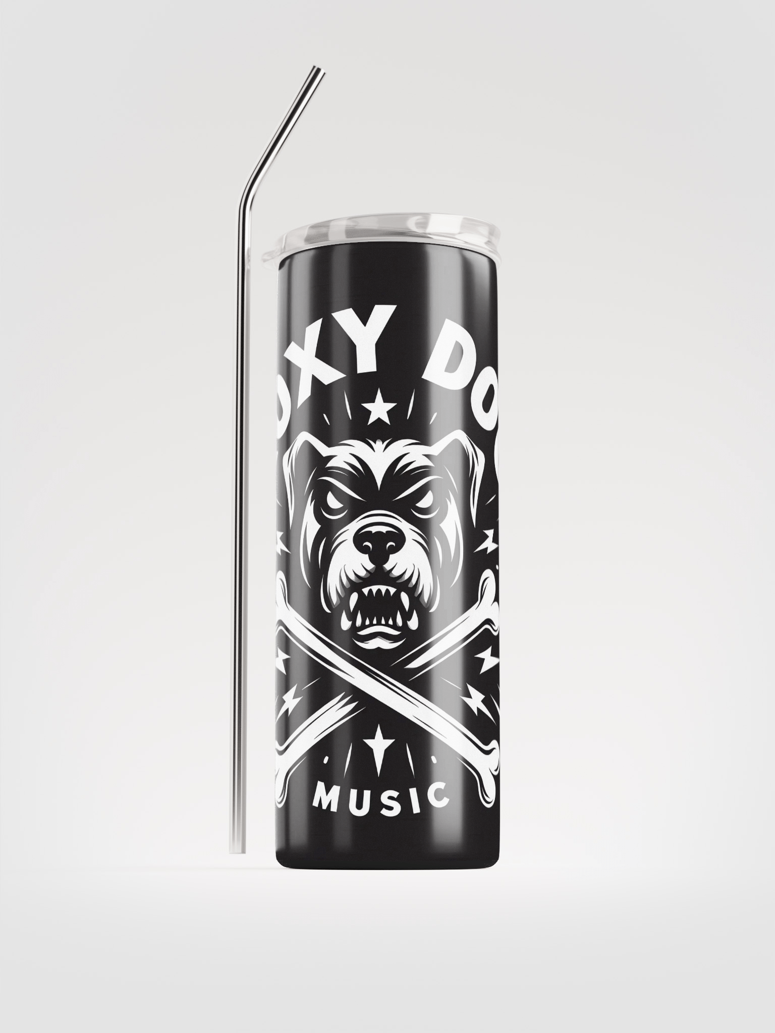 Roxy Dog Music Stainless Steel Tumbler product image (1)