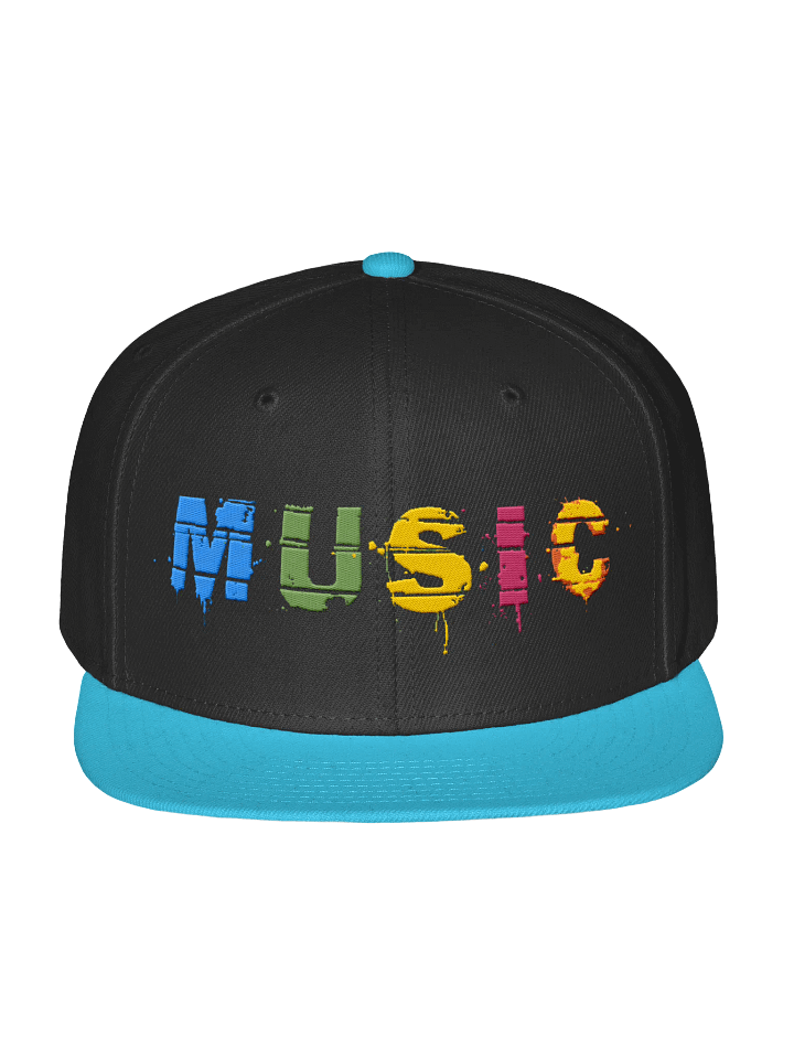 Music Vibes" Otto Wool Blend Snapback Cap product image (1)