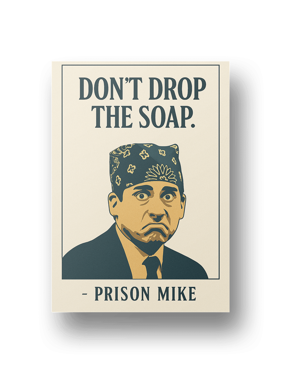 Don't Drop The Soap Poster product image (1)
