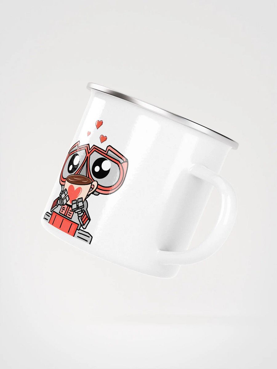Robot Luvs Coffee Metal Cup product image (4)