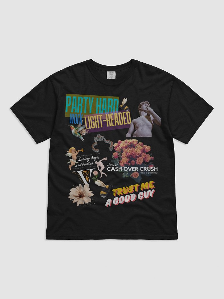 Eclectic Art Collage Cotton Tee product image (41)