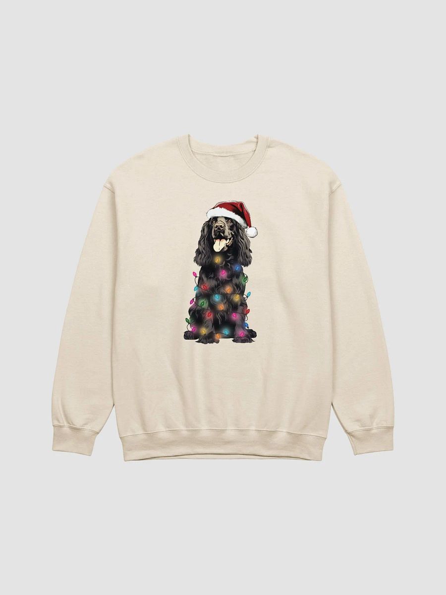 Funny Cocker Spaniel(Black) Christmas Sweatshirt for Cocker Spaniel Paw-rents product image (18)
