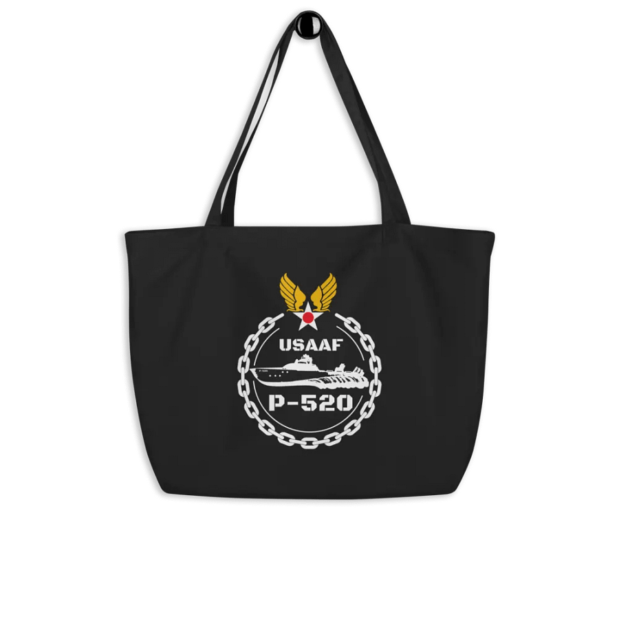 P-520 Crashboat Organic Cotton Twill Tote Bag product image (8)