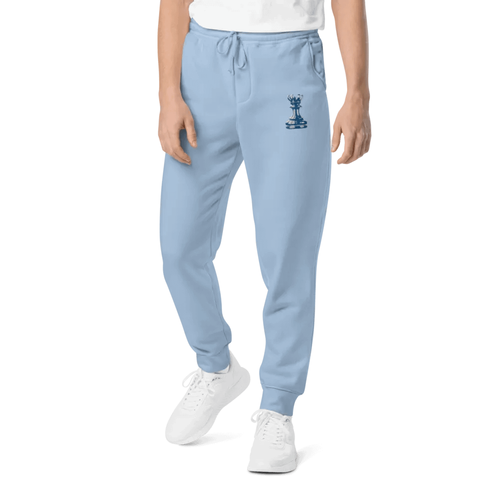 Blue Chess Joggers product image (12)