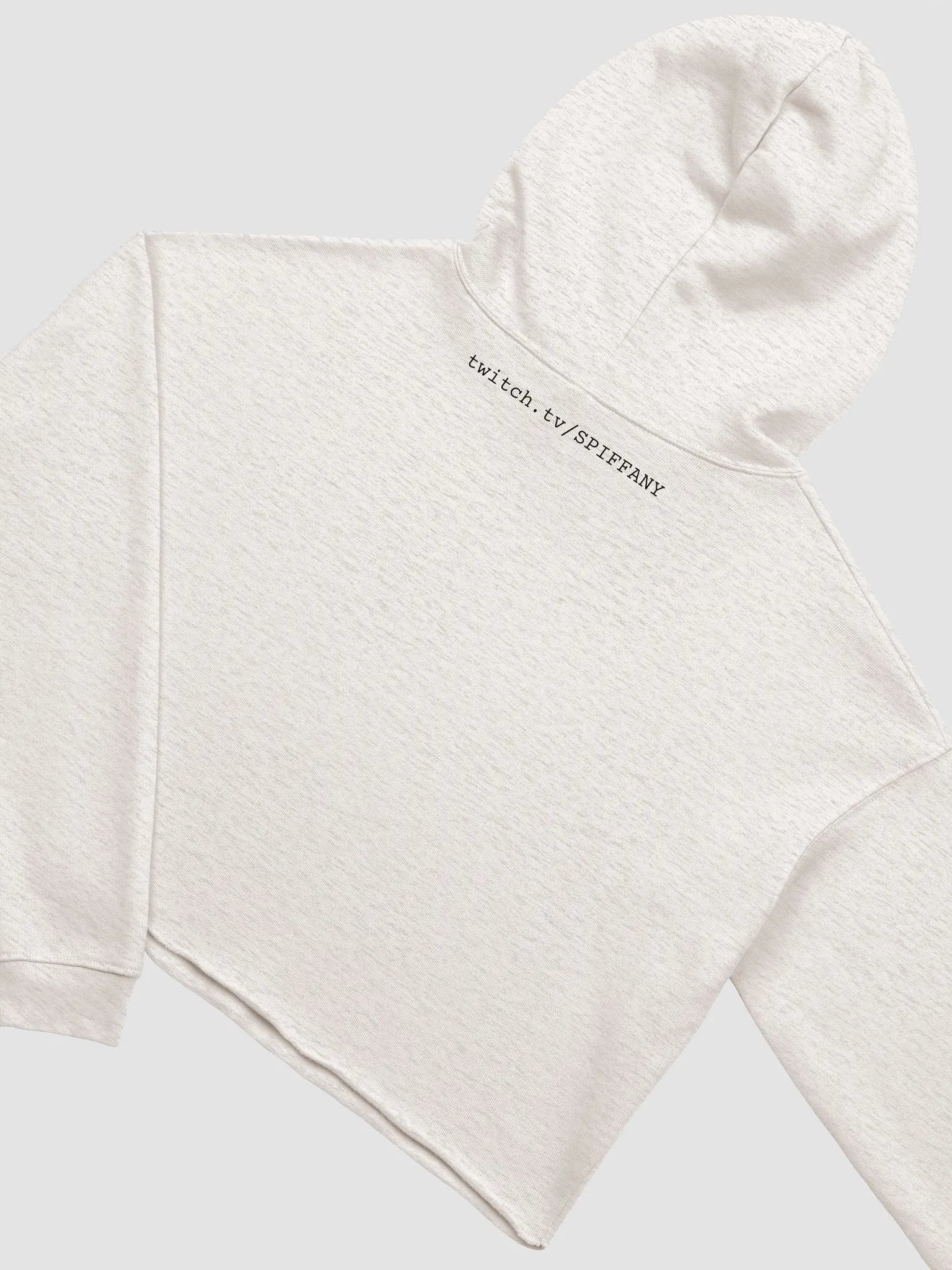 Kindly Printed Handwriting Crop Hoodie product image (4)