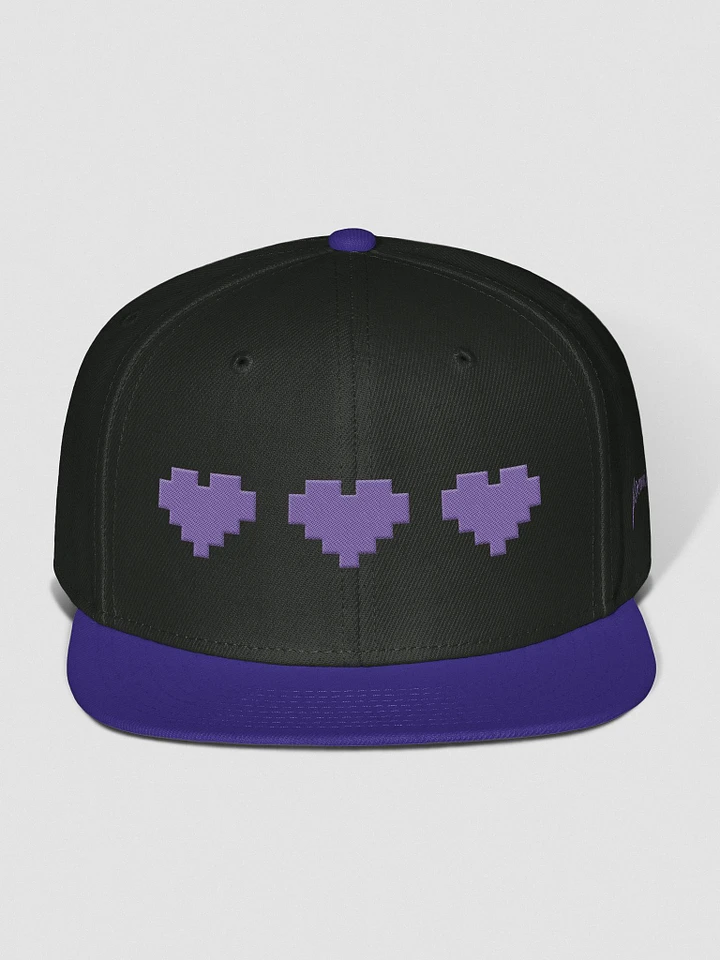 My sister made me do this Triple-Hearted Snapback product image (1)