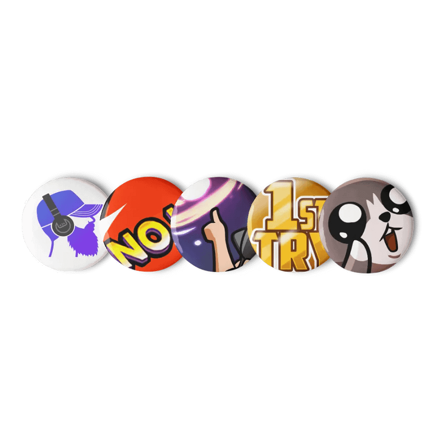 Set of 5 Pins (Set 2) product image (1)