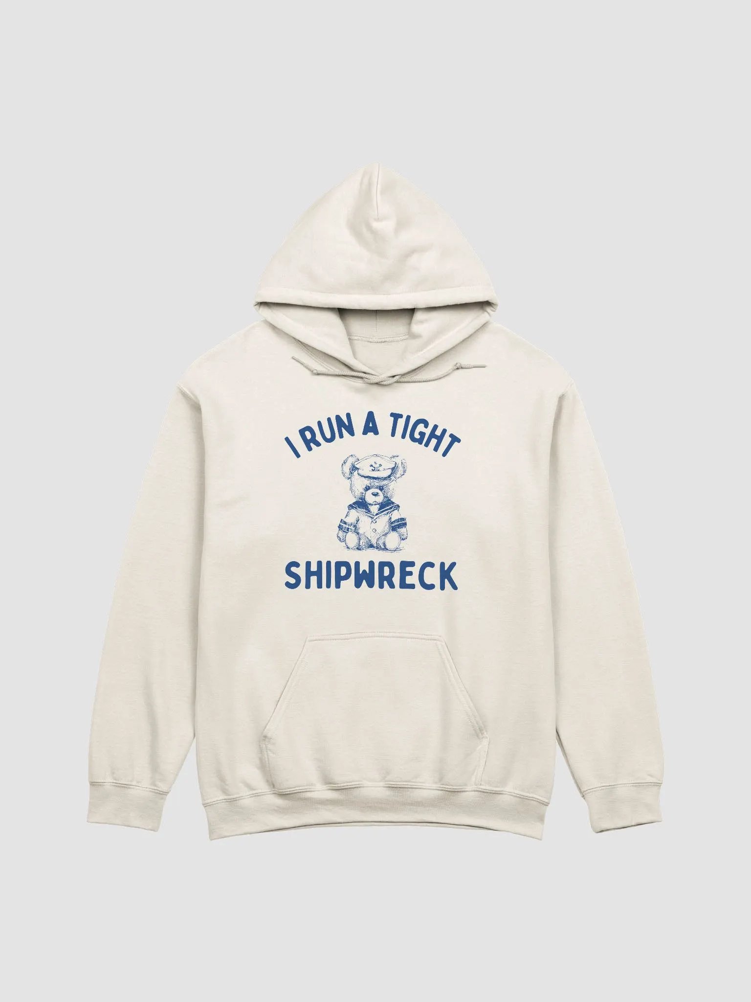 I run a tight shipwreck Hoodie product image (1)
