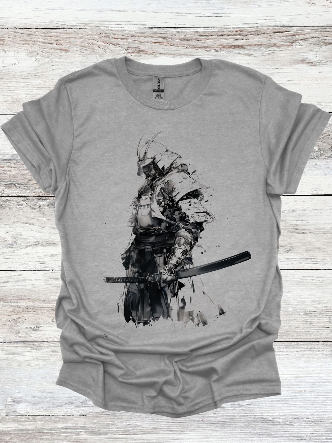 Samurai Sketch Armor T-Shirt product image (1)