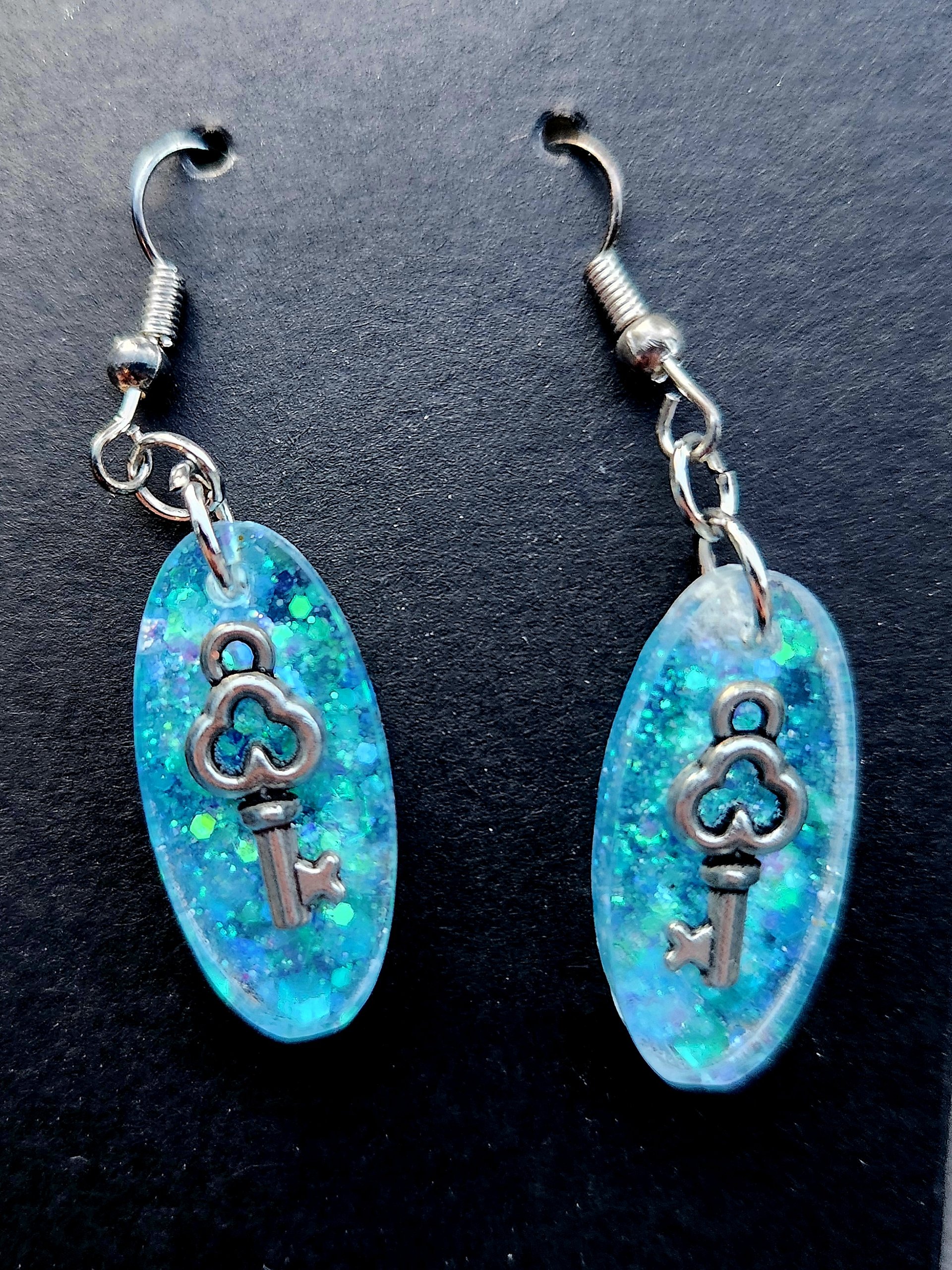 Small Key Earrings product image (1)