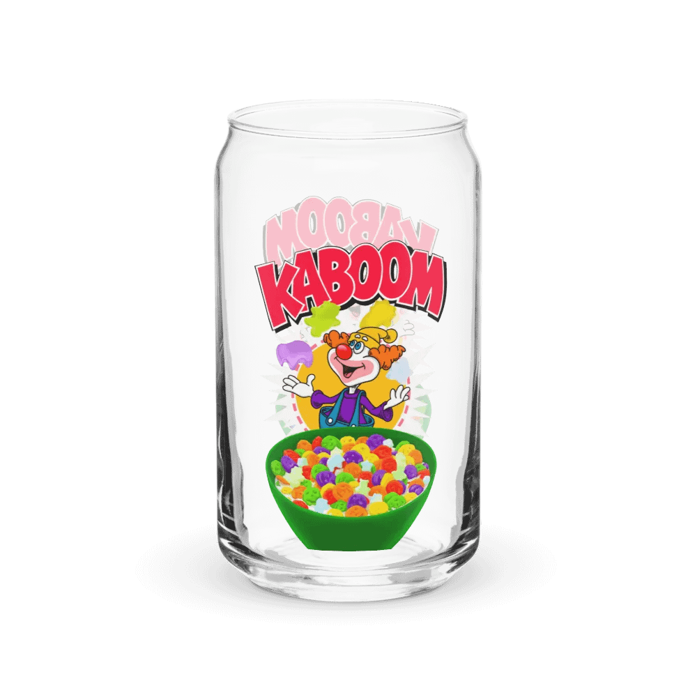 🥣 Saturday Morning Breakfast Kaboom! Can Shaped Glass 🥣 product image (12)
