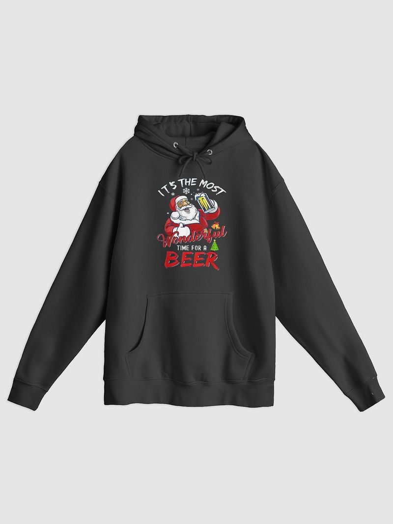 Santa’s Holiday Cheers Lane Seven Premium Pullover Hoodie