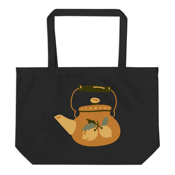 Lemon Grove Illustrated Teapot Tote product image (2)
