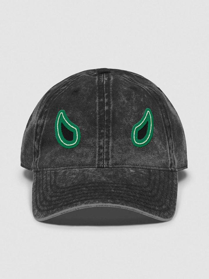 Neon Devil Horns Denim Hat product image (1)