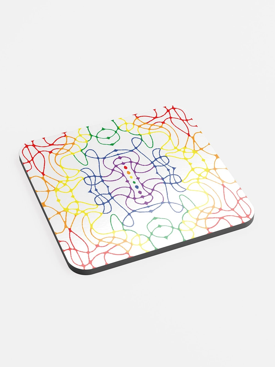 Rainbow Abstract Coaster product image (2)