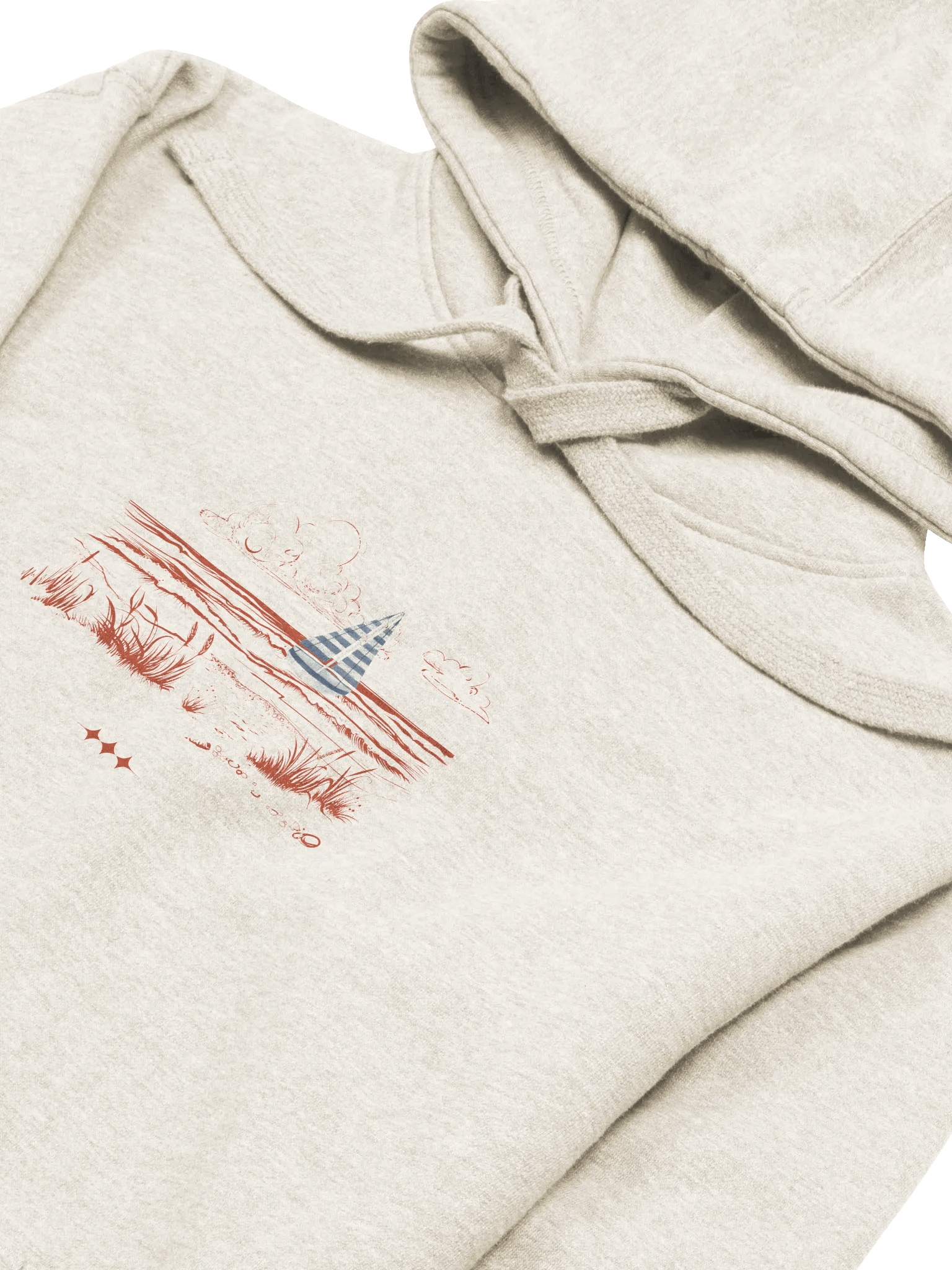 Minimalist Vintage Sailboat Hoodie Unisex product image (6)