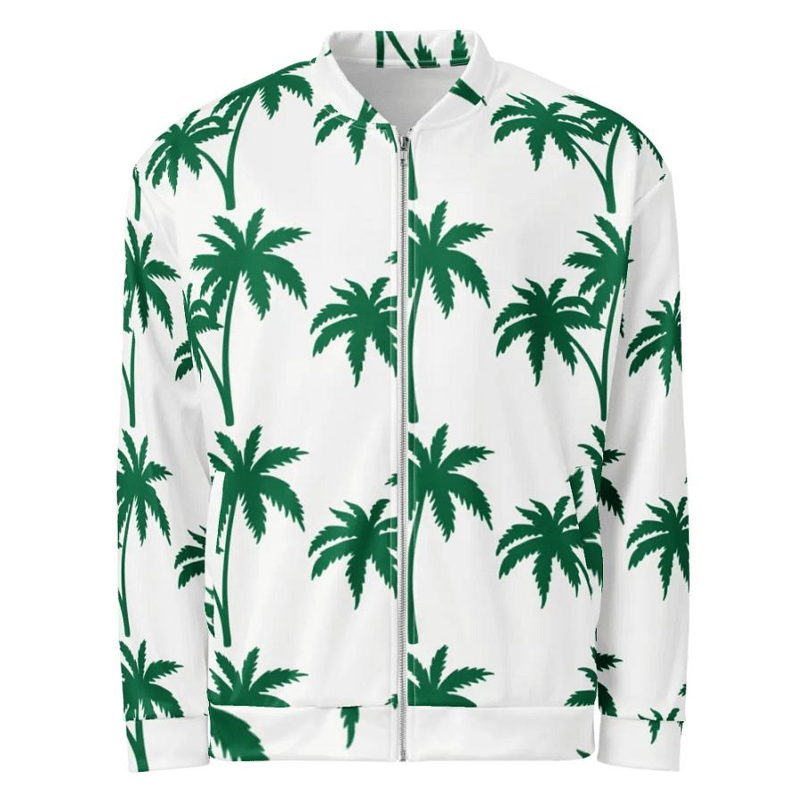 Tropical Grid All-Over Bomber Jacket product image (6)