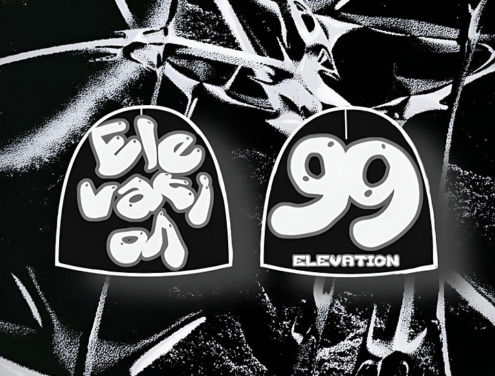 Elevation Beanie Black,White&Grey product image (1)