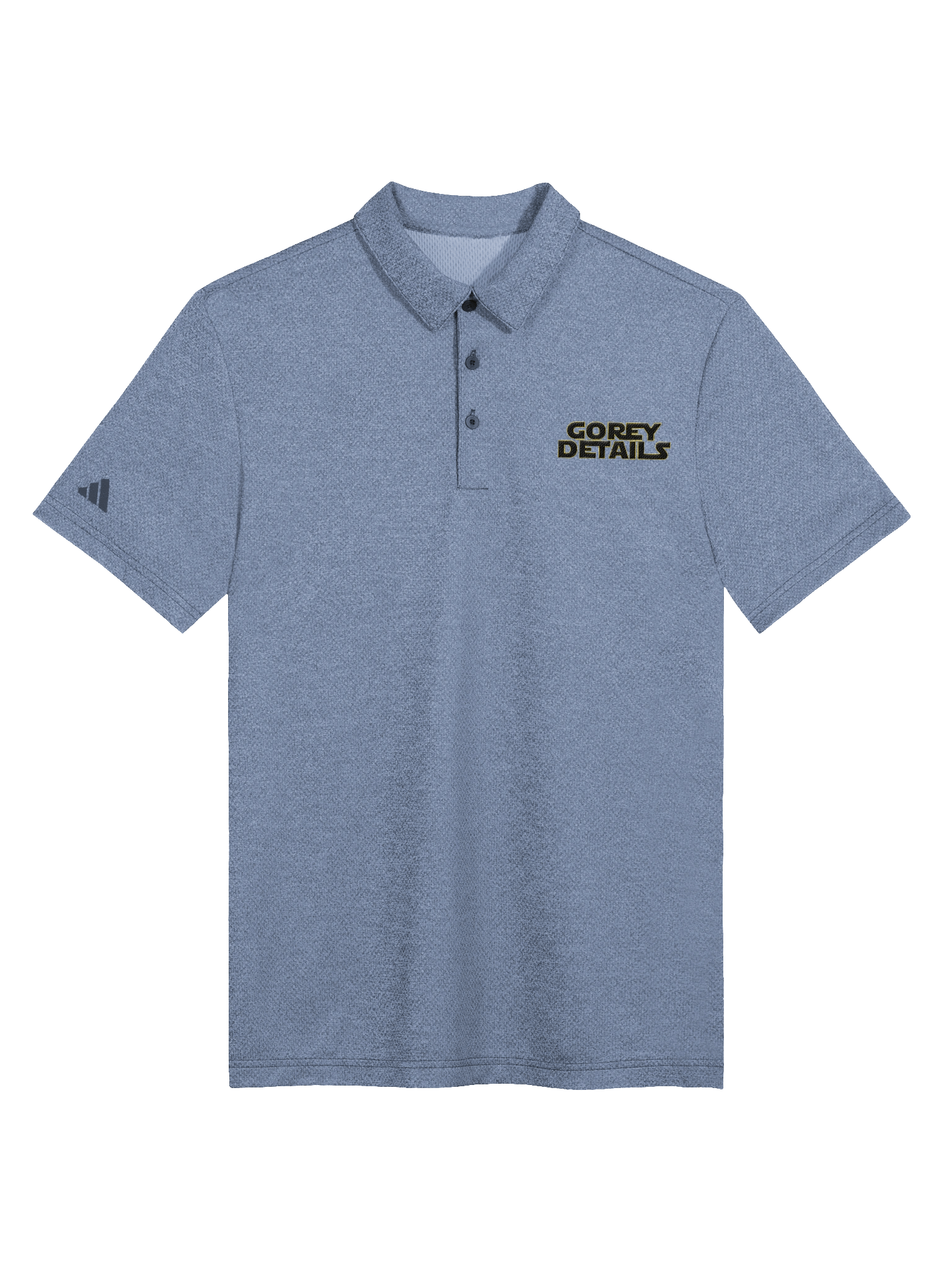 May the Fourth be with you - Adidas Space-Dyed Polo Shirt product image (2)