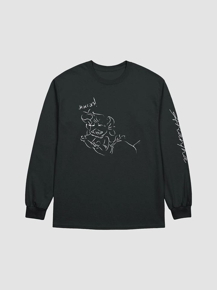 Horrors White Outline, Longsleeves product image (3)