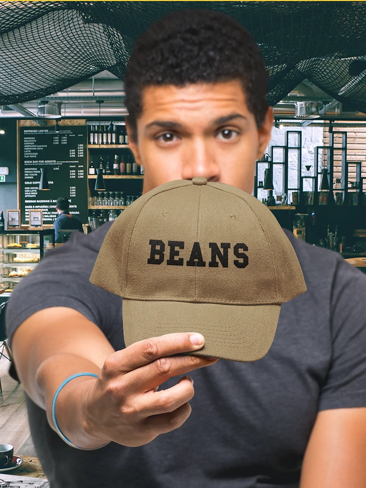 BEANS embroidered dad hat product image (1)