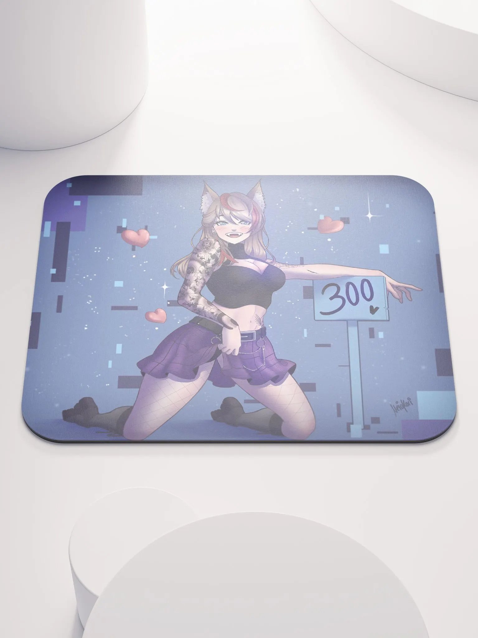 Thanks for the Love Mouse Pad product image (1)