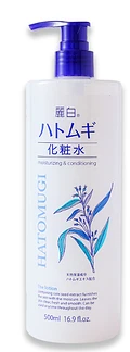 Face lotion from Hato Mugi with pump 500ml product image (1)