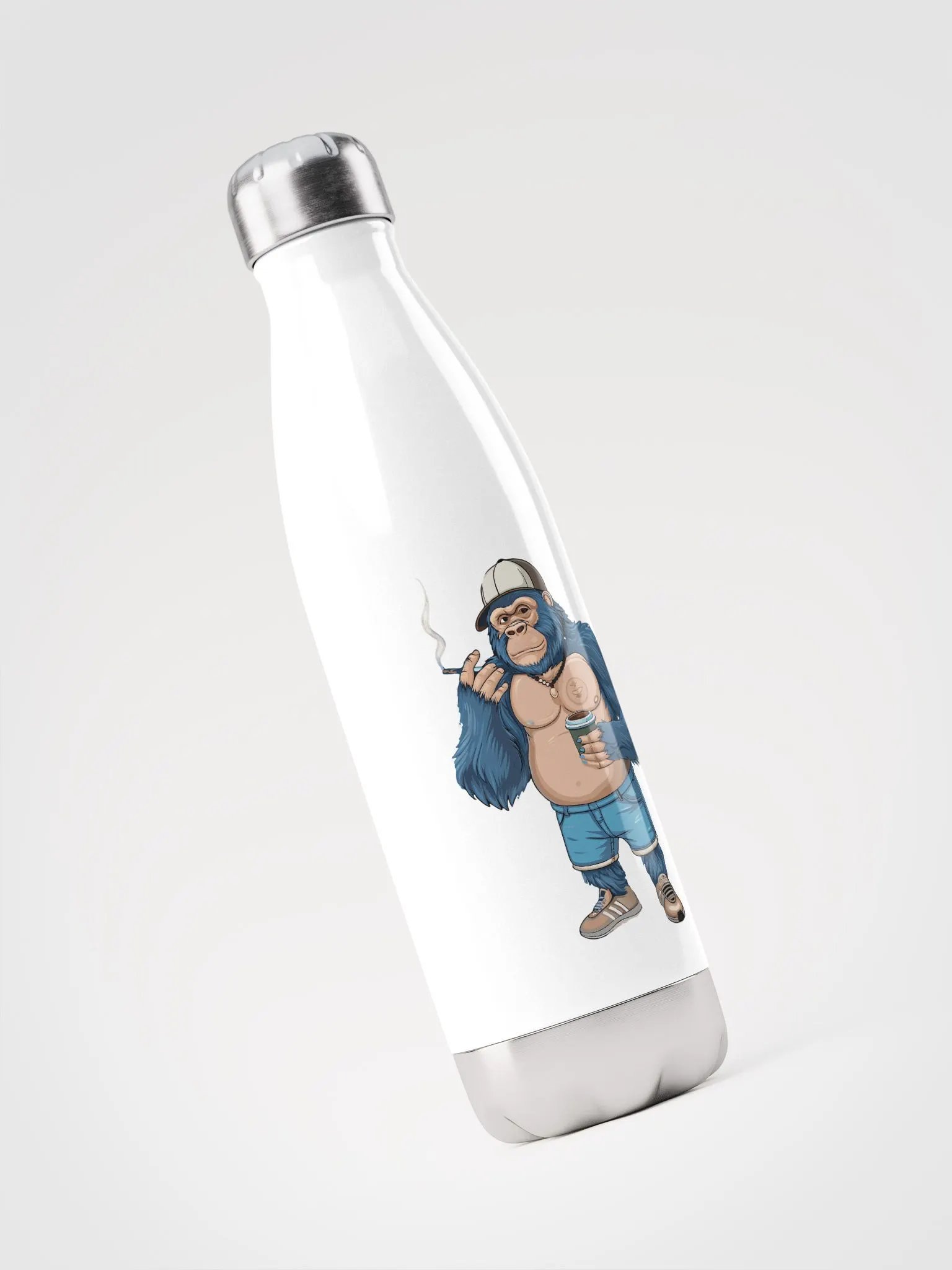 Blue Gorilla Stainless Steel Water Bottle product image (3)