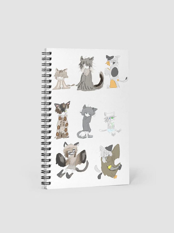 365!! daily character dictionary cat note book product image (1)