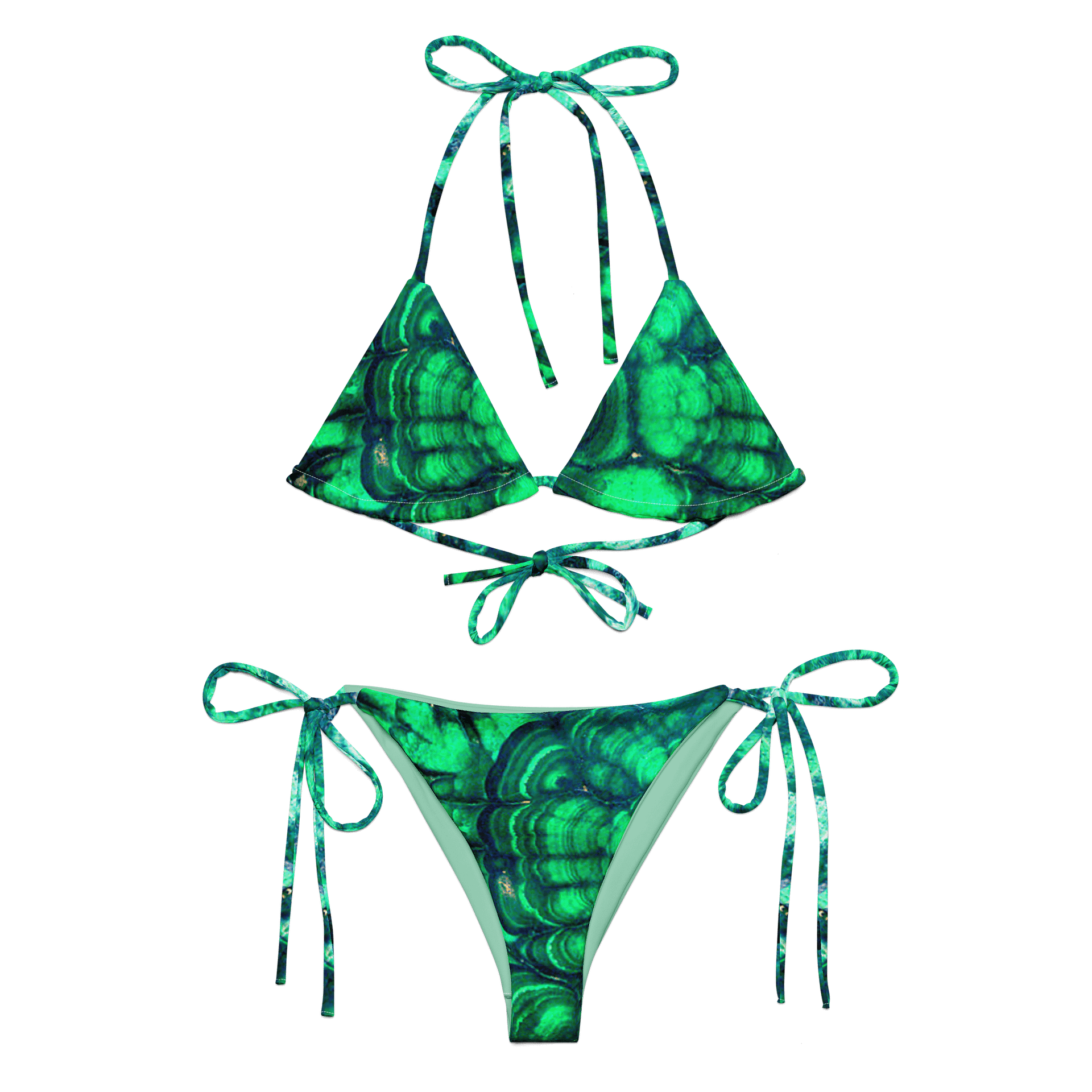 Verdant Vibe String Bikini product image (2)