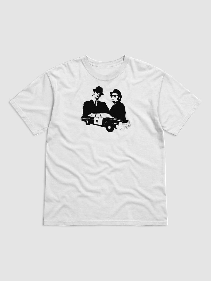 Funny Vintage blues brothers and soul sisters shirt on a mission from god fan Redbubble with Bluesmobile Essential T-Shirt for men women product image (1)