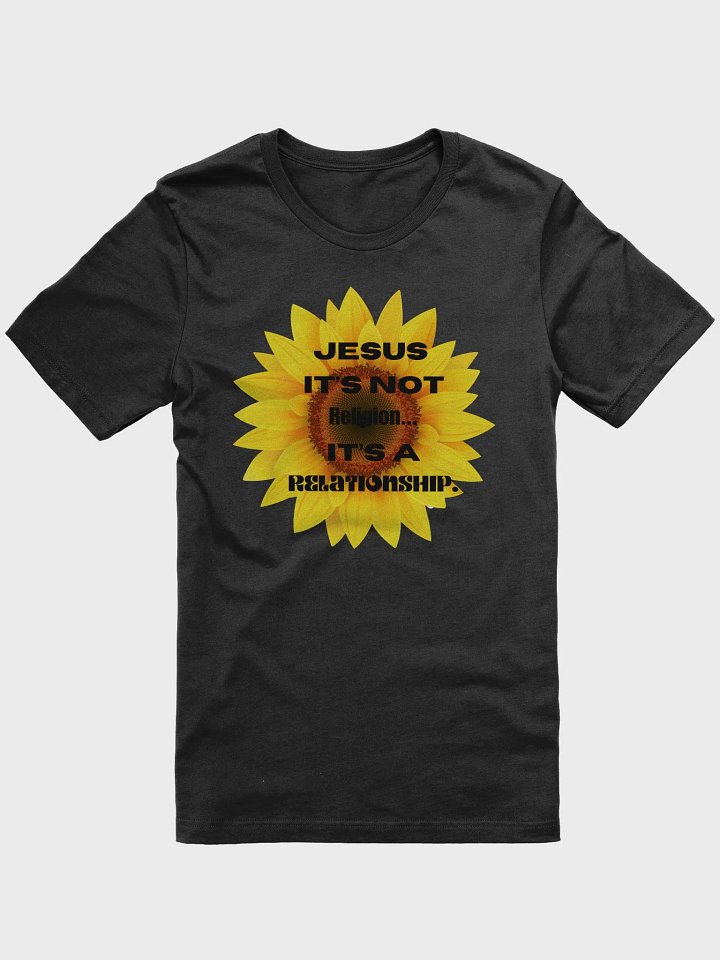 sunflower and Jesus t-shirt for women product image (6)