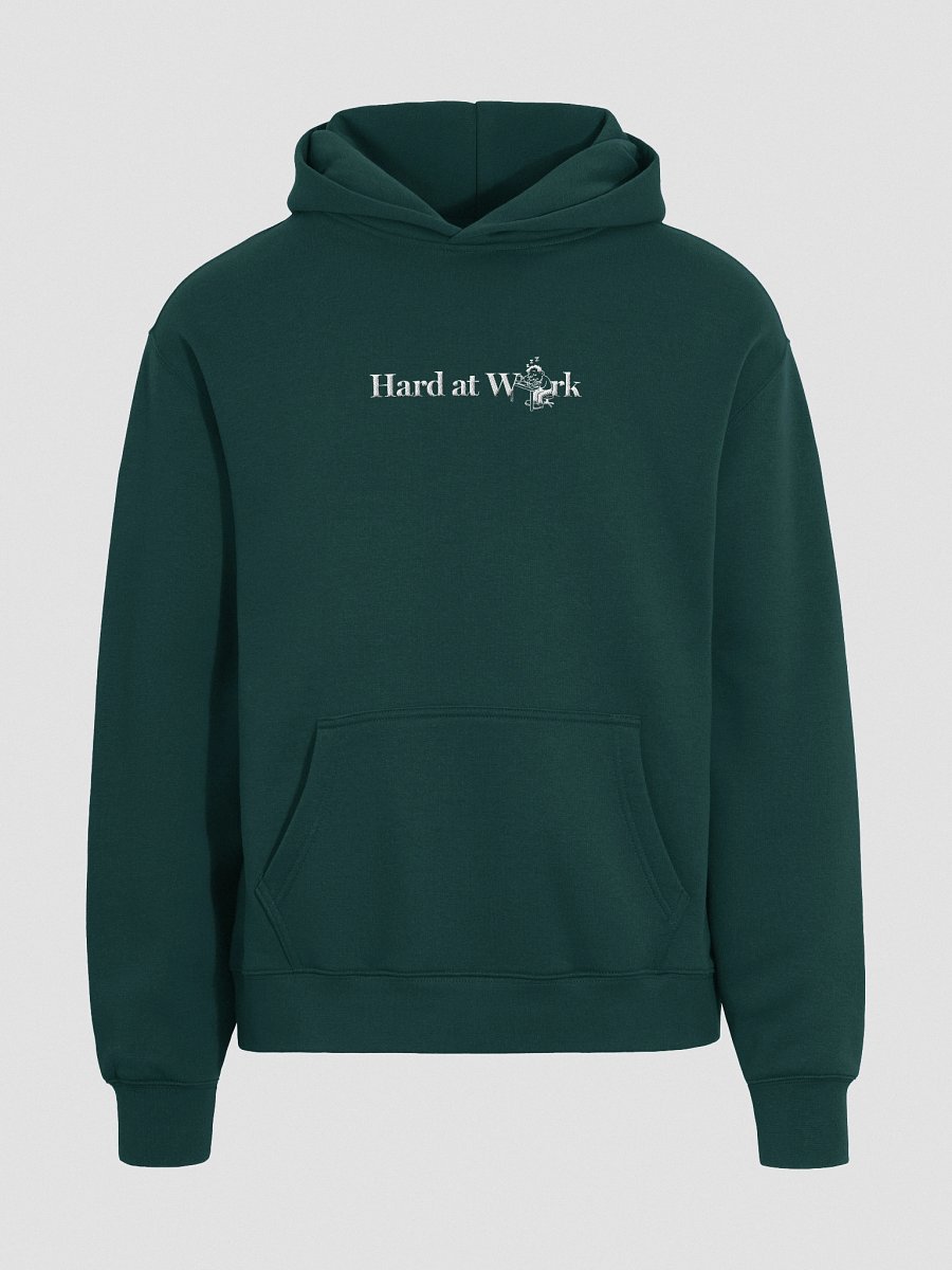 Hard at Work Oversized Hoodie (Green) product image (3)