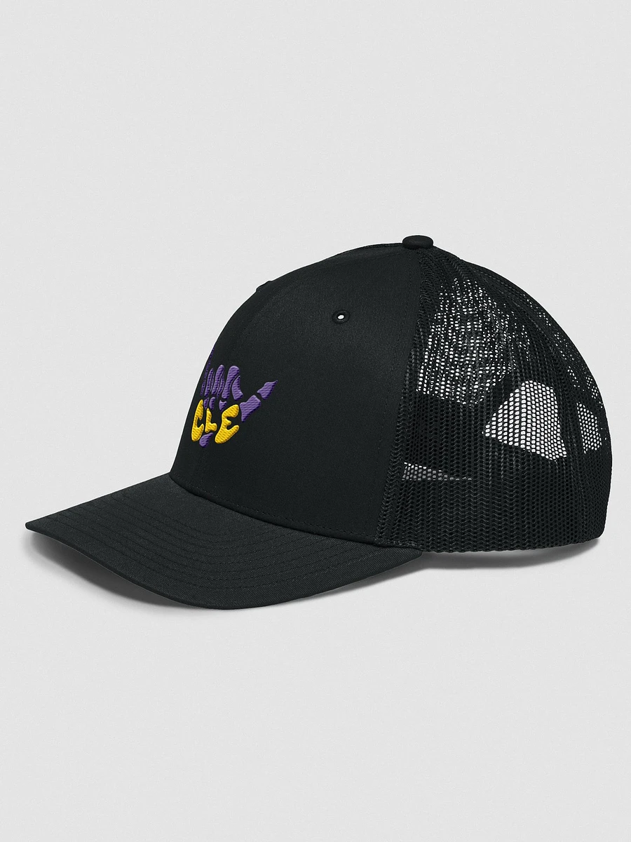Suns Out, Bones Out Trucker Hat (Purple/Yellow) product image (2)