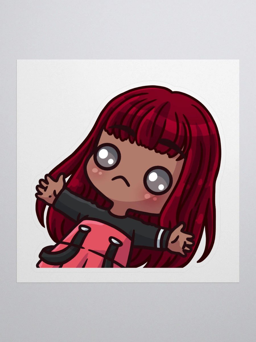 TweedleLiras Lost Kisscut Sticker product image (1)