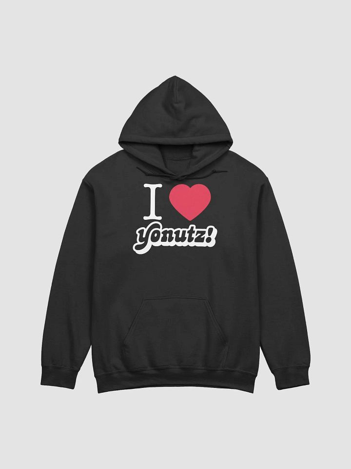 I Heart Yonutz Black Hoodie product image (1)