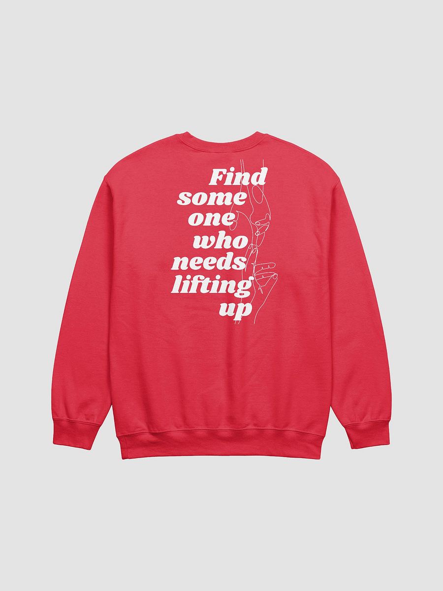 Find Some One Who Needs Lifting Up Red Sweatshirt product image (3)