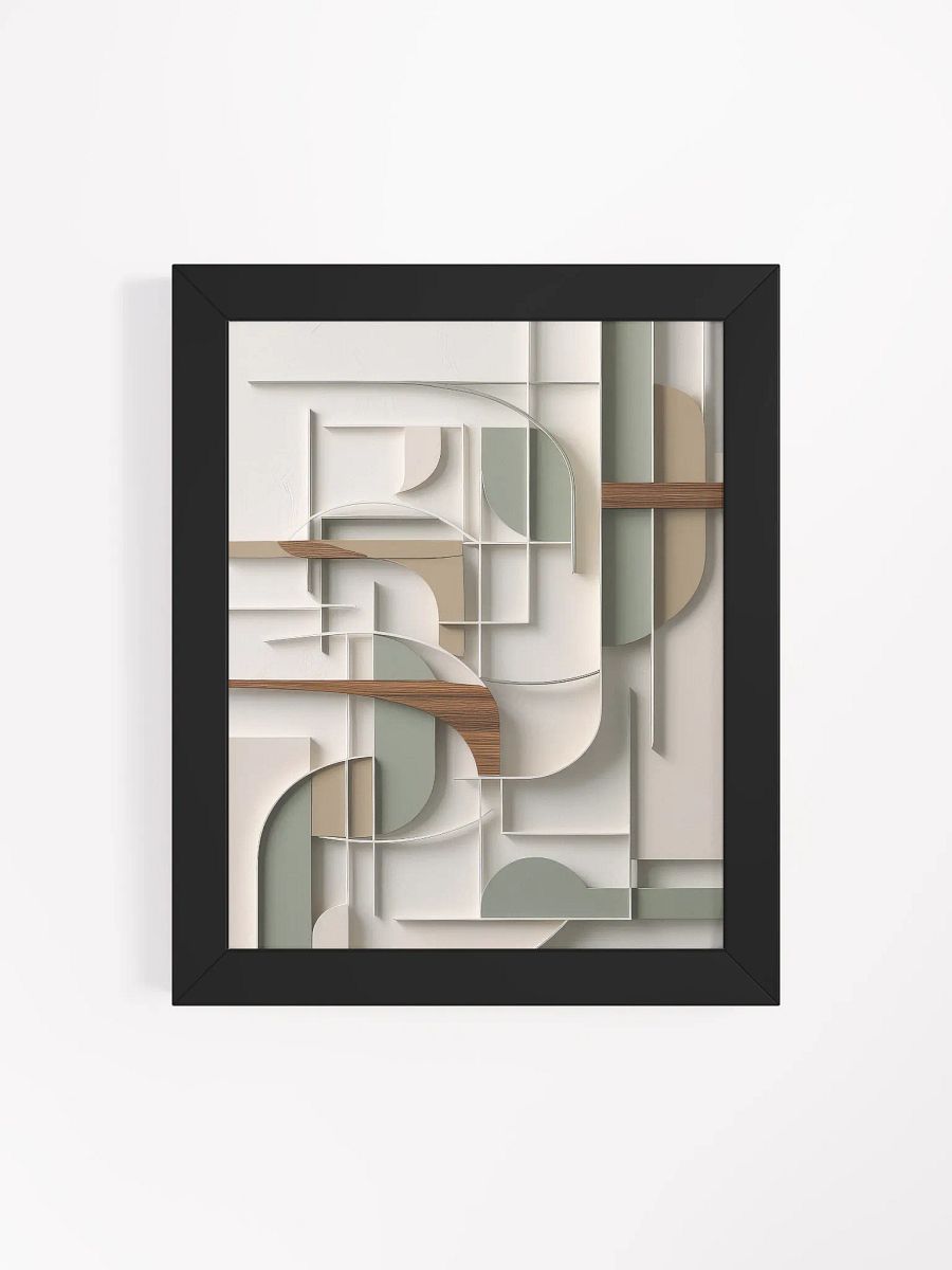 Modern Minimalist Art - Wall Art - Framed - v1 product image (29)