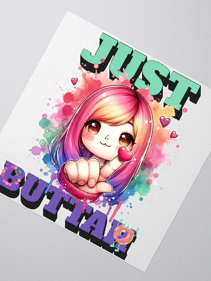 Whimsical Heart Gesture Kiss Cut Stickers product image (6)