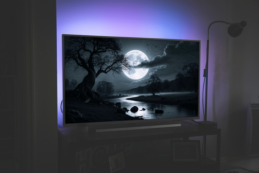 Moonlit Tranquility Desktop Wallpaper product image (1)
