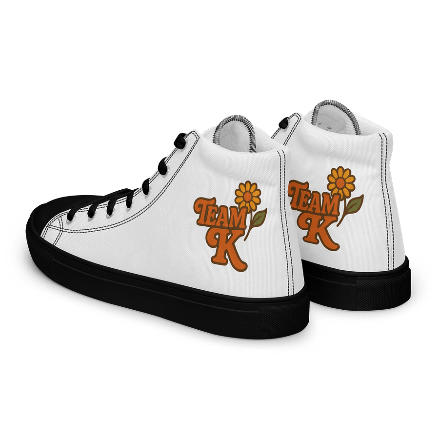 Team K 1970's Women's High Top Canvas Shoes product image (8)