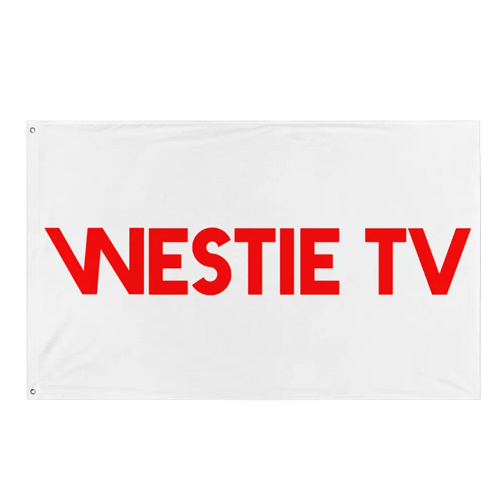 Westie TV Flag product image (1)